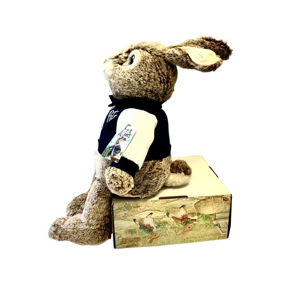 PETER RABBIT Plush With Garden Cart 20” Stuffed Toy Bunny And Wagon - Picture 6 of 16